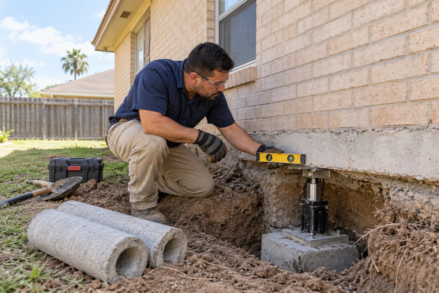 Harlingen Foundation Solutions Slab Foundation Repair